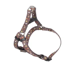 Flamingo Hondentuig<Harnas Step&Go Baka bruin 30-40cm