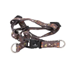 Flamingo Hondentuig<Harnas Step&Go Baka bruin 30-40cm