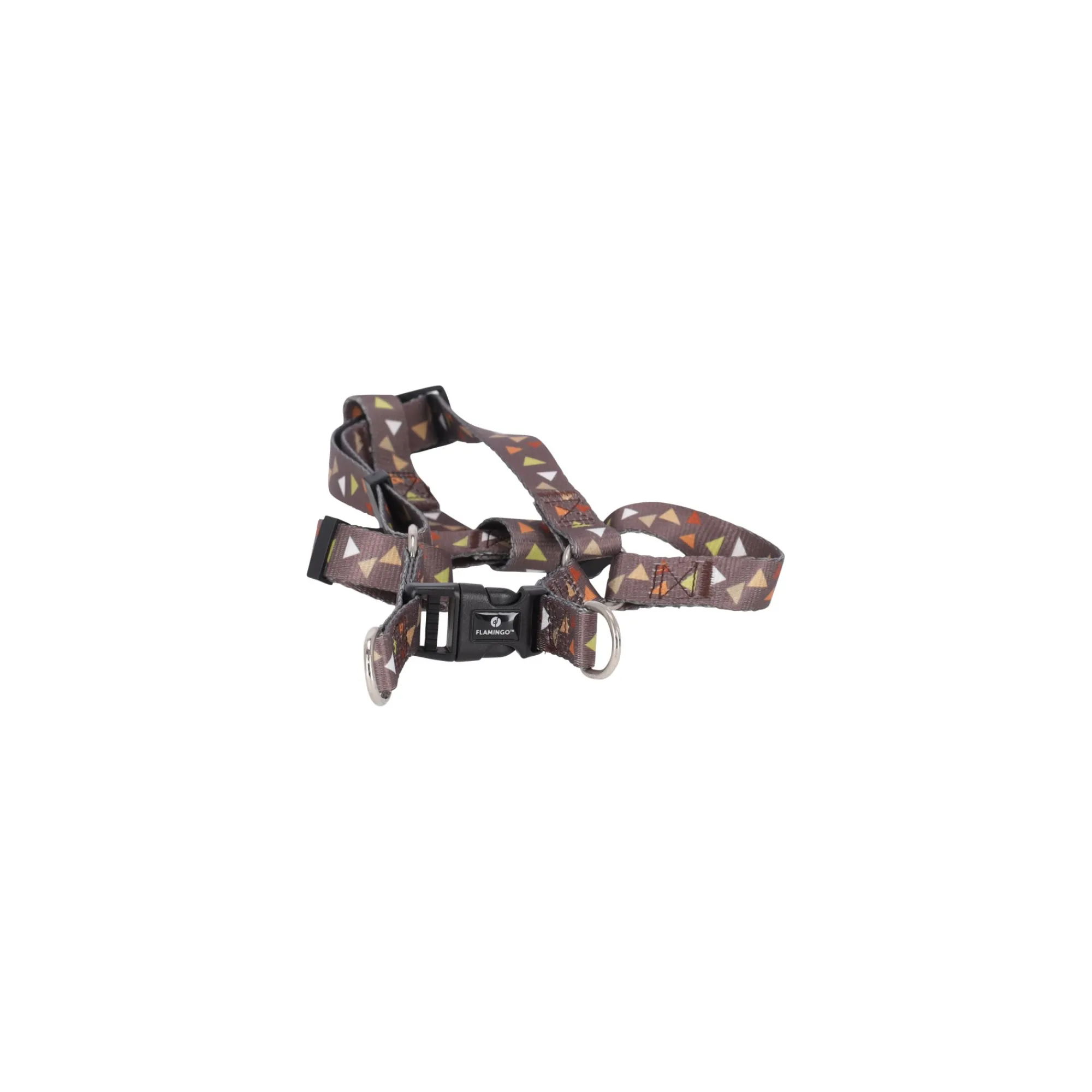 Flamingo Hondentuig<Harnas Step&Go Baka bruin 45-60 cm