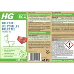 HG Schoonmaken<ECO toiletgel 0.5L NL