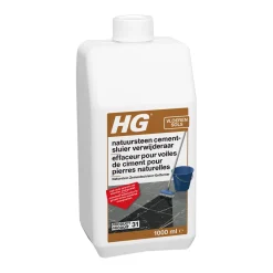 HG Schoonmaken<natuursteen cementsluierverwijderaar