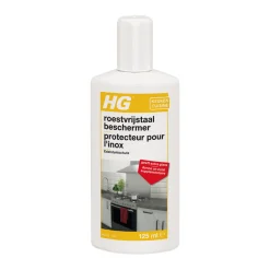 HG Schoonmaken<roestvrijstaal beschermer