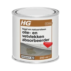 HG Schoonmaken<tegel- en natuursteen olie- en vetvlekken absorbe...