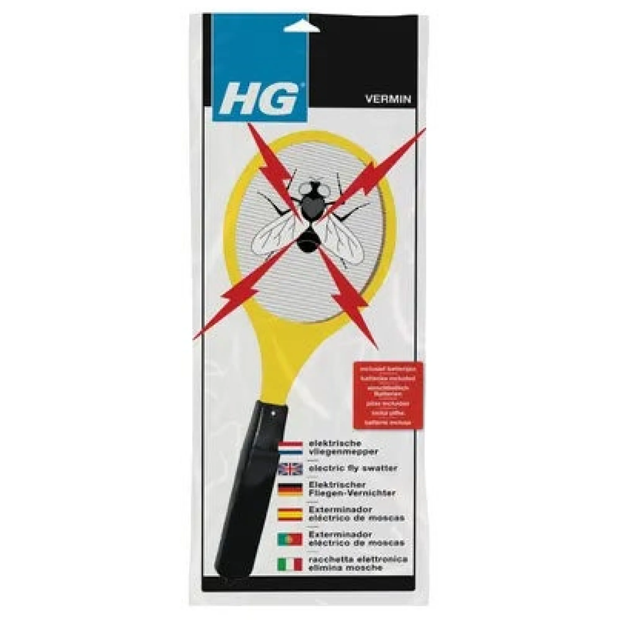 HG Schoonmaken<X elektrische vliegenmepper