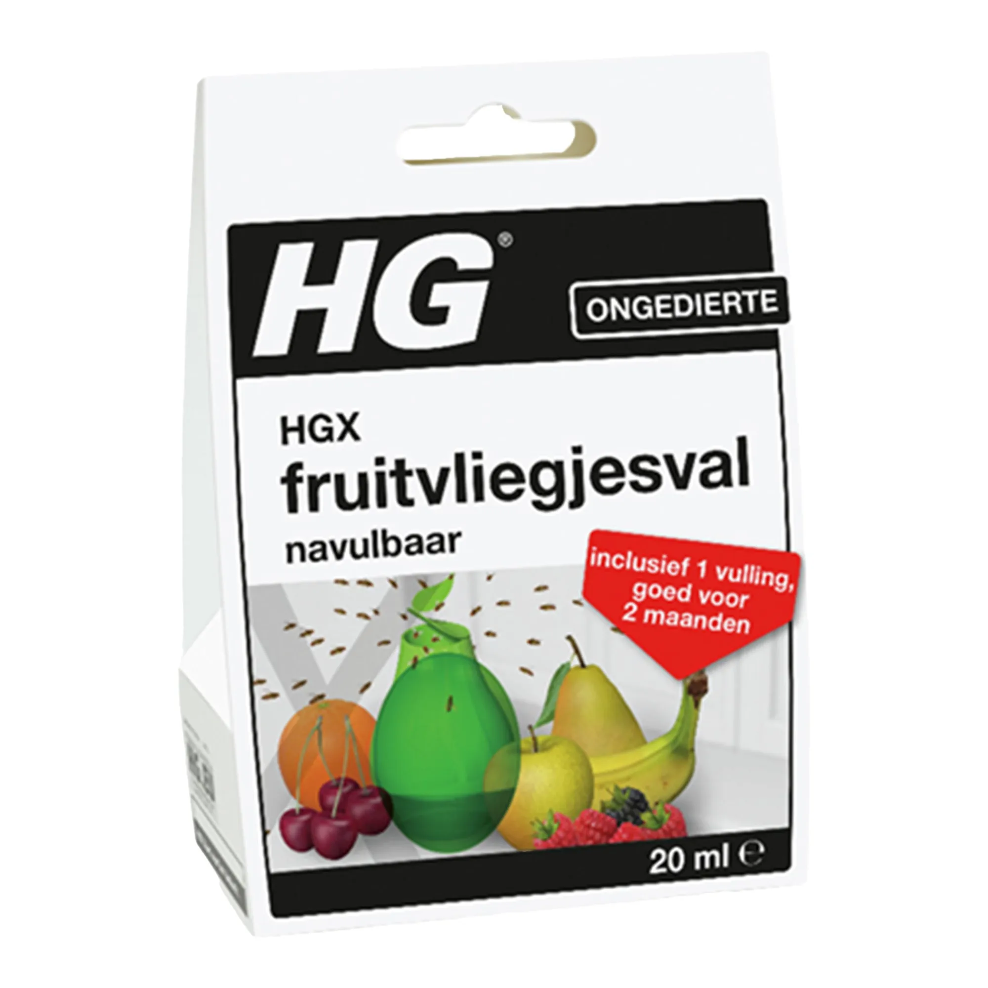 HG Schoonmaken<X fruitvliegjesval