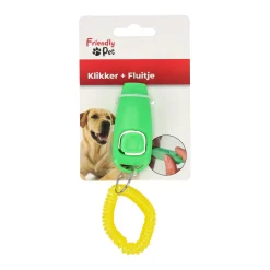 Friendly Pet Hondenspeelgoed<Hondenfluitje + klikker Xoe rood