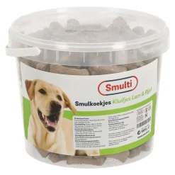 Smulti Hondensnacks<Hondenkoek kluif lamb & rice 1kg
