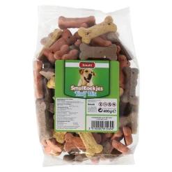 Smulti Hondensnacks<Hondenkoek kluif mix 400G