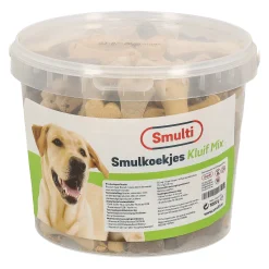 Smulti Hondensnacks<Hondenkoek kluif mix 1kg