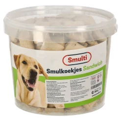 Smulti Hondensnacks<Hondenkoek sandwich 0,9kg
