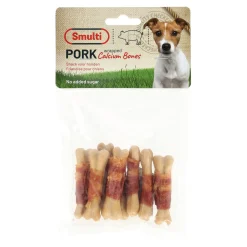 Smulti Hondensnacks<Hondensnack calcium been + spek 85g