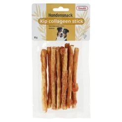 Smulti Hondensnacks<Hondensnack collageen kip stick 85g