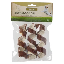 Smulti Hondensnacks<Hondensnack curl eend 15cm 3st