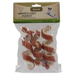 Smulti Hondensnacks<Hondensnack curl kip 15cm 3st