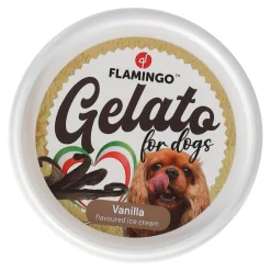 Flamingo Hondensnacks<Hondensnack Gelato ijs vanille/appel/aardbei assorti