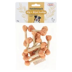 Smulti Hondensnacks<Hondensnack halter kip met rijst 170g