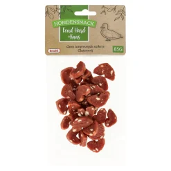 Smulti Hondensnacks<Hondensnack hart eend met kaas 85 g