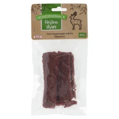 Smulti Hondensnacks<Hondensnack hert strips 85G