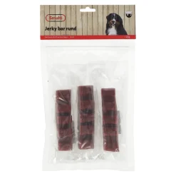 Smulti Hondensnacks<Hondensnack jerky bar rund 120g