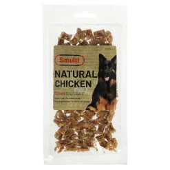 Smulti Hondensnacks<Hondensnack nature kip blokjes 80g