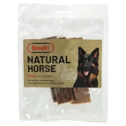 Smulti Hondensnacks<Hondensnack nature paard strips 100g