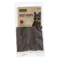 Smulti Hondensnacks<Hondensnack nature rund strips 100g
