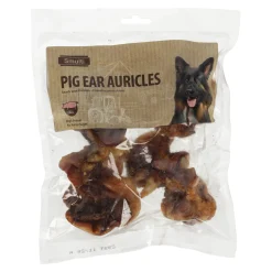 Smulti Hondensnacks<Hondensnack nature varkensoorschelp 200g