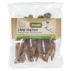 Smulti Hondensnacks<Hondensnack natuur lamsluchtpijp 5-6cm 200gr