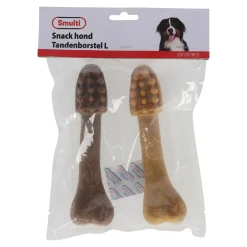 Smulti Hondensnacks<Hondensnack tandenborstel L 2st