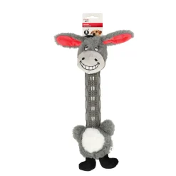 Friendly Pet Hondenspeelgoed<Hondenspeelgoed Necki ezel plush grijs 41x18,5x8,5cm