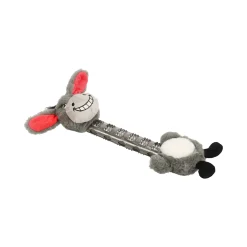 Friendly Pet Hondenspeelgoed<Hondenspeelgoed Necki ezel plush grijs 41x18,5x8,5cm