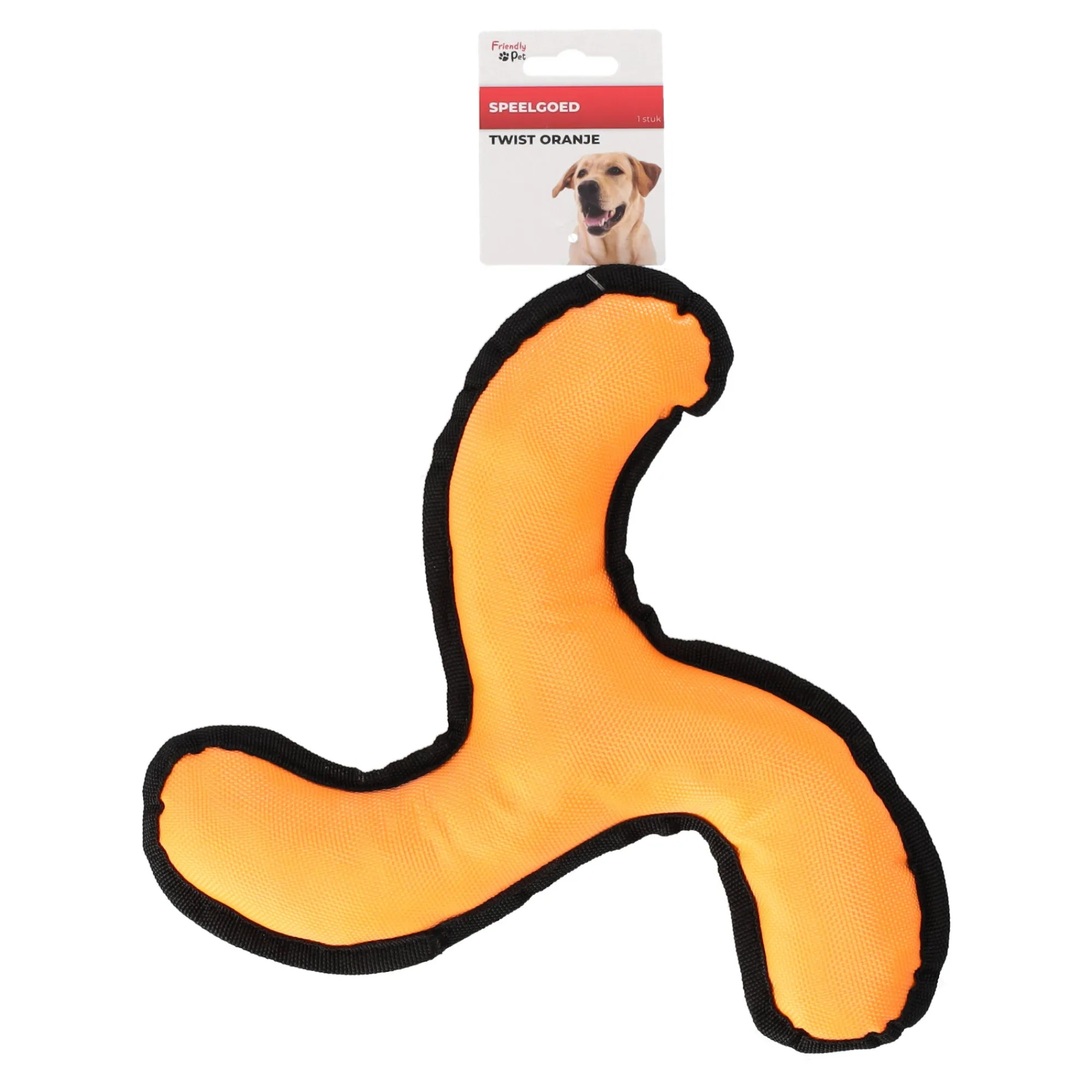 Friendly Pet Hondenspeelgoed<Hondenspeelgoed twist oranje