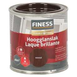 Finess Lakken<Hoogglans wengé bruin 1449 250ml