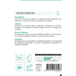 Horti Tops Moestuin<Hoornbloem wit
