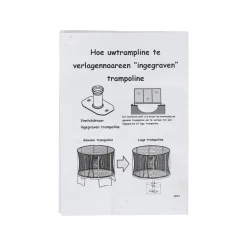 Van Cranenbroek Trampolines<inbouwset Ø365 cm tav VCB Sky Prof