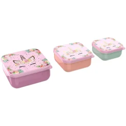 Lunch Buddies Opbergen|Koken & Tafelen<3-in-1 doosje unicorn flower