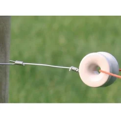 Koltec Afrastering<Isolator hoek porselein 10st.
