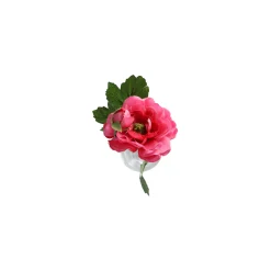 O'malley Kunstplanten En Kunstbloemen<Japanse roos roze 36 cm