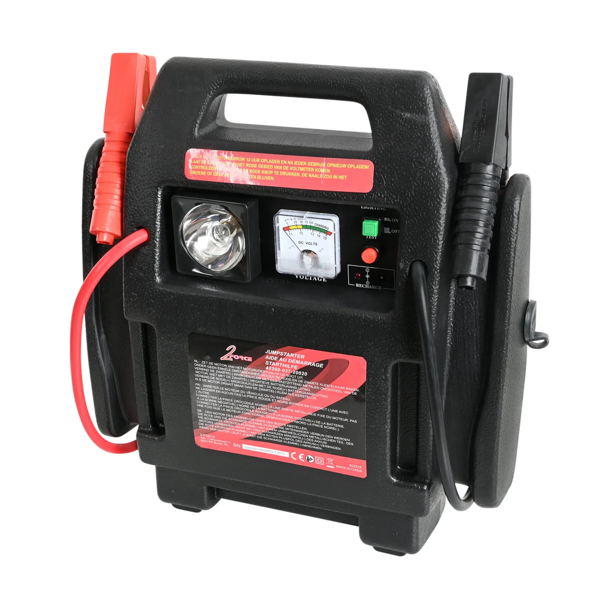 2-Force Accu'S<Jumpstarter 250/400 7AH