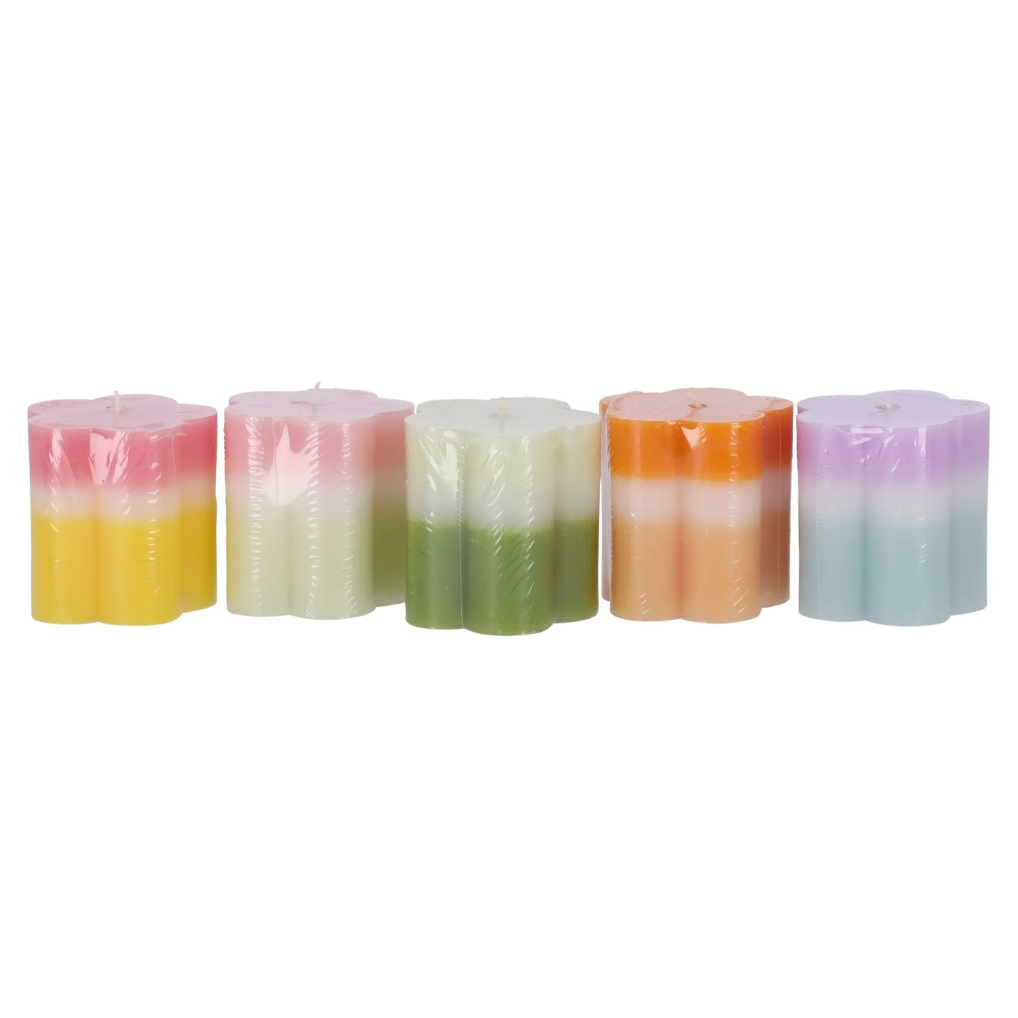 Decoris Kaarsen<Kaars bloem 7 x 7 cm