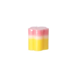 Decoris Kaarsen<Kaars bloem 7 x 7 cm