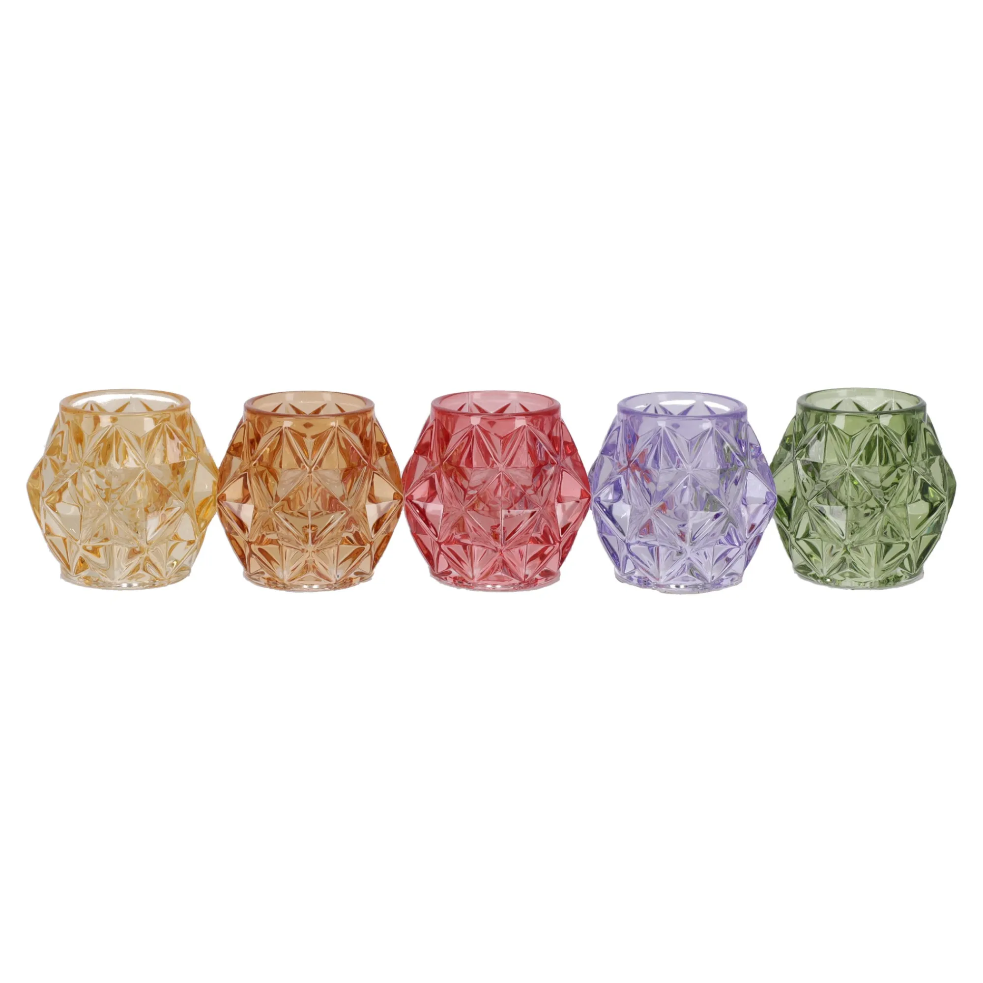 Natural Collections Kaarsen<Kaarshouder glas 7 cm