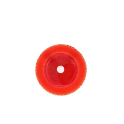 O'malley Kaarsen<Kaars rib melt LED 7 x 10 cm rood