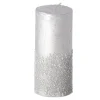 Kaarsen<Kaars 50x110mm sand zilver