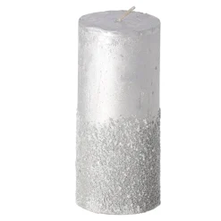 Kaarsen<Kaars 50x110mm sand zilver