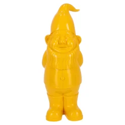 O'malley Woondecoratie<Kabouter 40 cm geel
