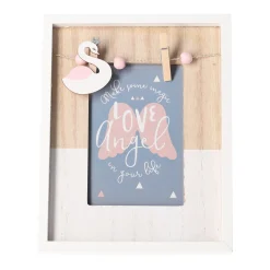 Van Cranenbroek Woondecoratie<Kader hout eenhoorn 18 x 23 cm
