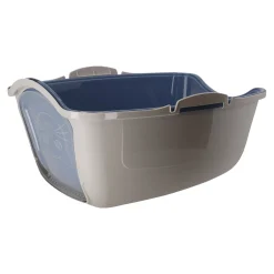 Rotho MyPet Kattenbak<Kattenbak Bailey 56cm blauw/zand