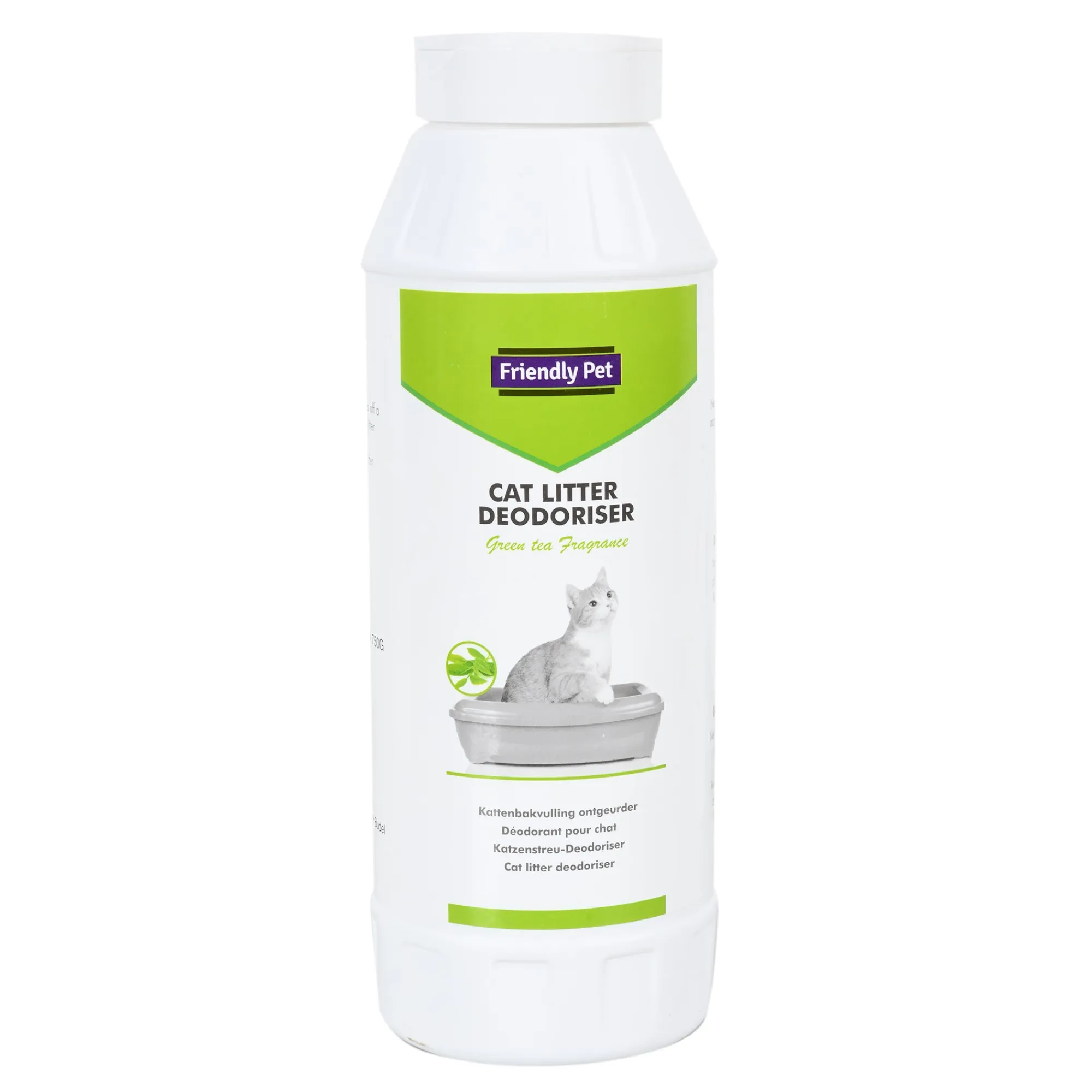 Friendly Pet Kattenbak<Kattenbak deo green tea 750G