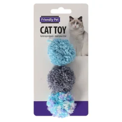 Friendly Pet Kattenspeeltjes<Kattenspeeltje bal yarn 3st 5cm